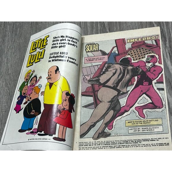 1981 Doctor Solar Man of the Atom #30 Whitman Comics Magazines - Picture 2 of 6